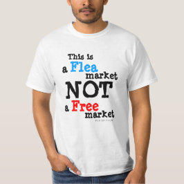 Camiseta Esta é uma feira da ladra não um t-shirt do