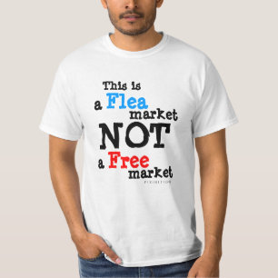 Camiseta Esta é uma feira da ladra não um t-shirt do