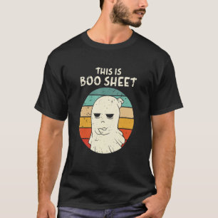 Camiseta Esta é uma Folha de Boo Fantasma Truque ou Tratame