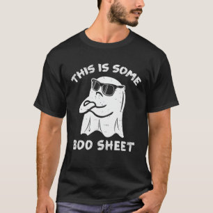 Camiseta Esta É Uma Folha De Boo Que É Engraçada Horror Ass