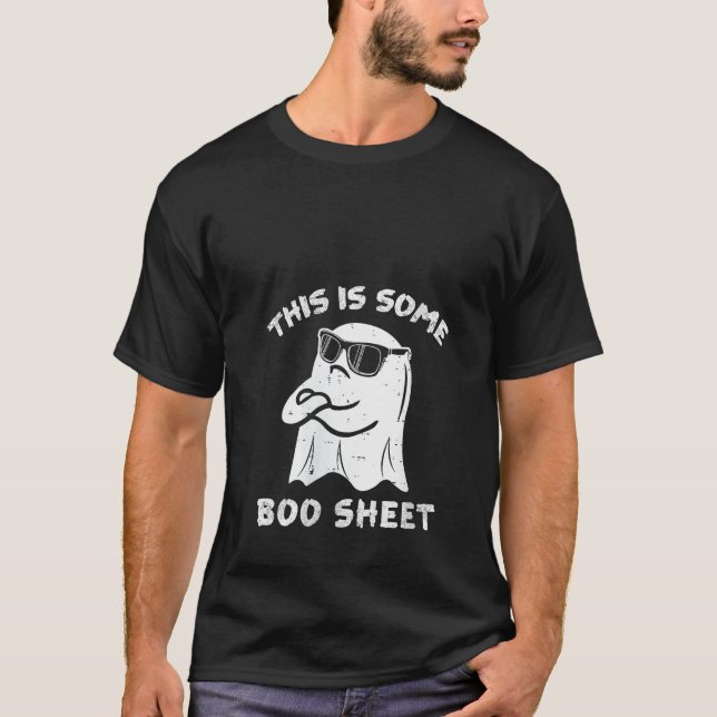 Camiseta Esta É Uma Folha De Boo, Um Espírito Assustador Ho (Frente)