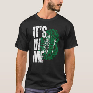 Camiseta Está em mim, na Arábia Saudita, sinalizador, a rev