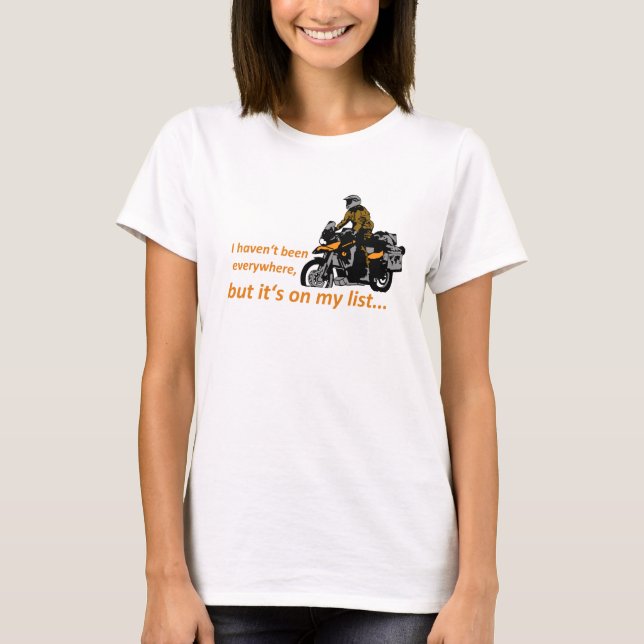 Camiseta está em minha lista… (Frente)