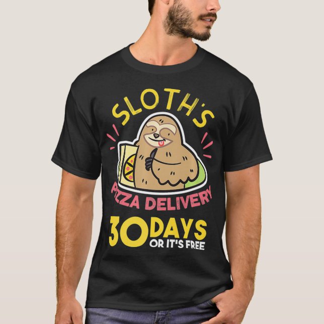Camiseta Esta Engraçada Comida Rápida Da Pizza-Entrega (Frente)