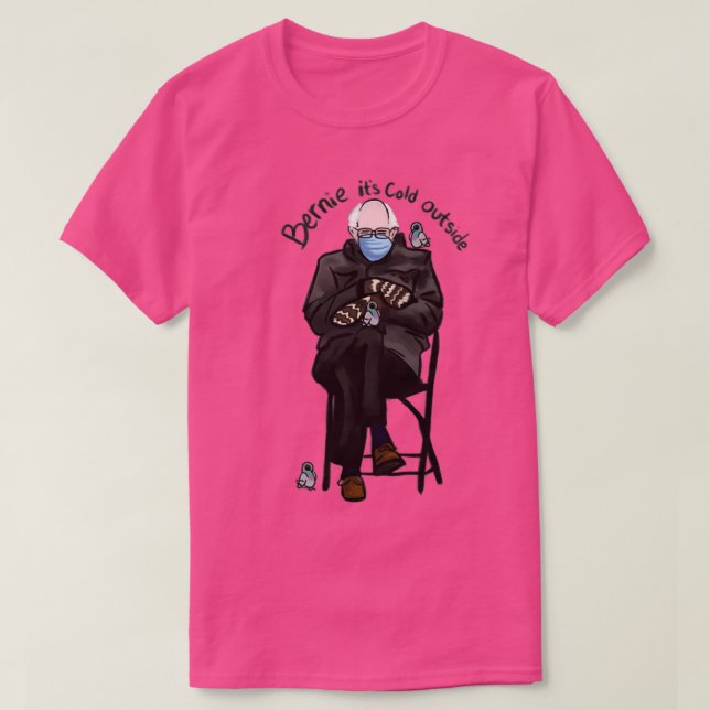 Camiseta Está frio lá fora (Frente do Design)