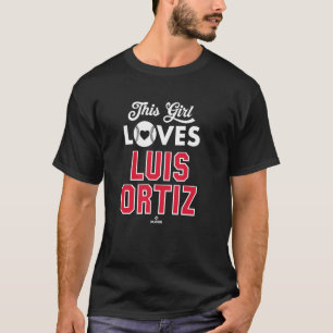 Camiseta Esta Garota Ama Luis Ortiz Cleveland Baseball MLBP