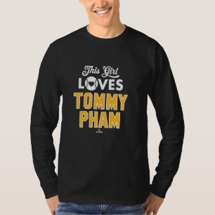 Camiseta Esta Garota Ama Tommy Pham Beisebol Pittsburgh MLB