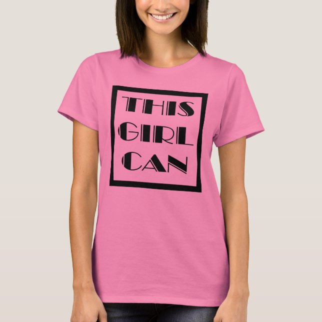 Camiseta Esta Garota Consegue (Frente)