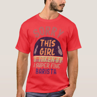 Camiseta Esta Garota É Levada Barista