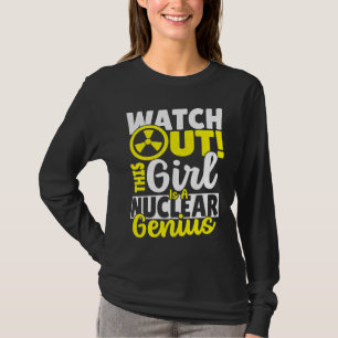 Camiseta Esta Garota é um Gênio Nuclear