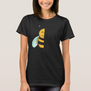 Camiseta Esta Garota Funciona Com Jesus E Abelhas Citação A