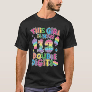 Camiseta Esta Garota Tem 13 Pop De Dois Dígitos E 13