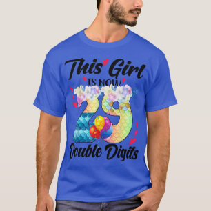 Camiseta Esta Garota Tem 29 Dígitos Duplos 29 Anos B