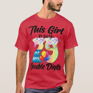 Camiseta Esta Garota Tem 29 Dígitos Duplos 29 Anos B