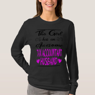 Camiseta Esta Garota Tem Um Espantoso Contabilista Fiscal