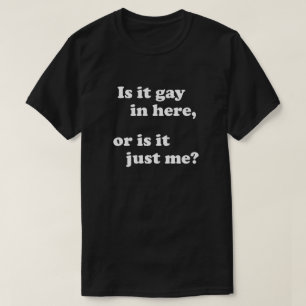 CAMISETA ESTÁ GAY AQUI, OU SÓ EU?