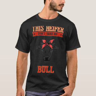 Camiseta Esta Heifer não toma nenhuma arma de sarcasmo