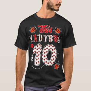 Camiseta Esta joia é de 10 anos - 10ª garota de aniversário