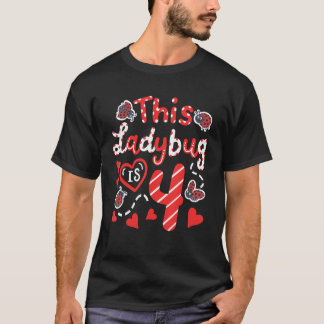 Camiseta Esta Ladybug tem 4 anos... 4 anos...