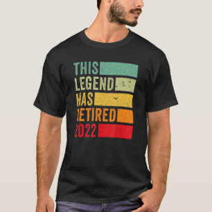 Camiseta Esta Lenda Reformou O Pai Avô Retirem 2022