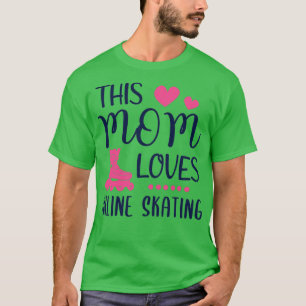 Camiseta Esta Mãe Adora O Presente Das Mulheres De Pé Em Li