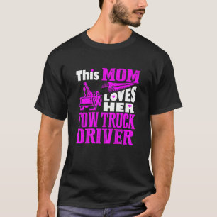 Camiseta Esta Mãe Ama O Seu Dois Motoristas De Caminhão N