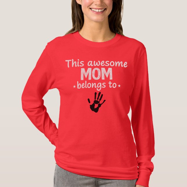Camiseta Esta Mãe Pertence A (Frente)