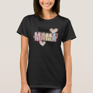 Camiseta Esta Mãe Reza Dia das Mães Cristã Mamãe Fé