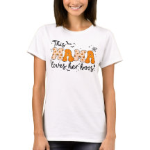 Esta Mamãe Ama Seus Boos | Halloween Mãe T-Shirt