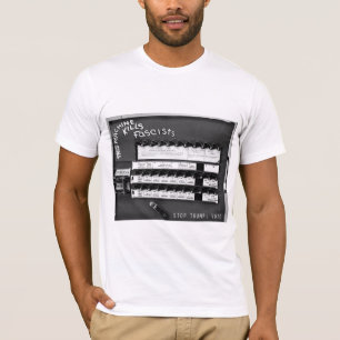 Camiseta Esta máquina [de votação] mata o T dos fascista