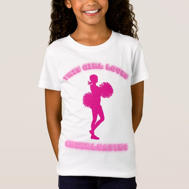 Camiseta Esta Menina Adora A Torcida (Frente)