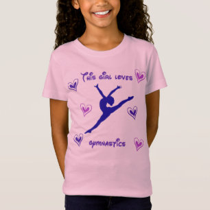 Camiseta Esta Menina Adora Ginástica