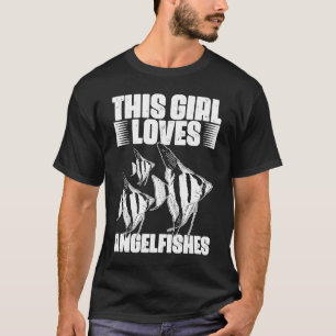 Camiseta Esta Menina Adora Um Fantástico Aquário Guardião D
