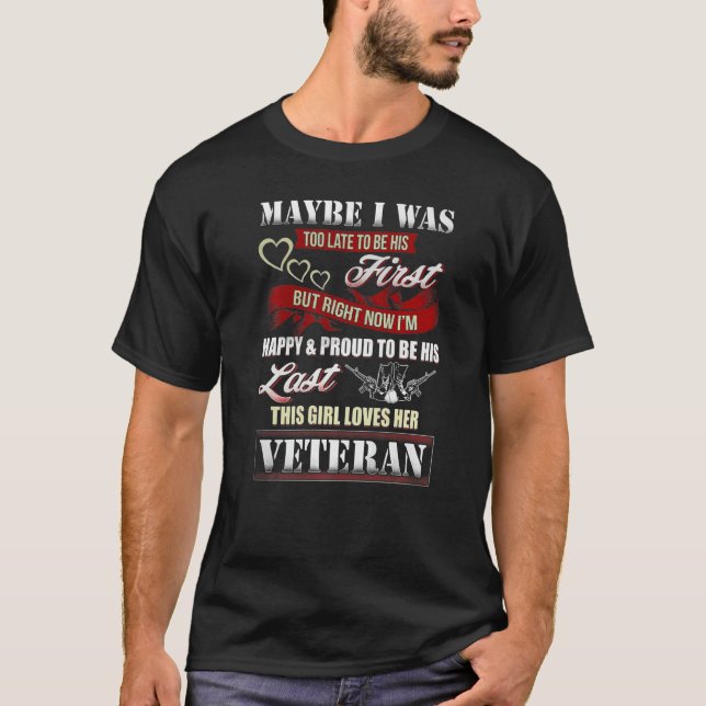Camiseta Esta Menina Ama O Guerreiro Militar Veterano Solda (Frente)
