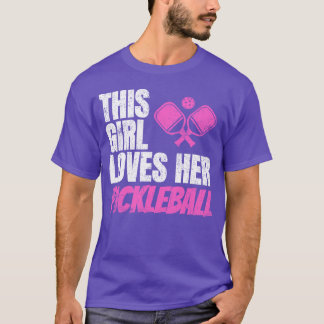 Camiseta Esta Menina Ama O Pickleball