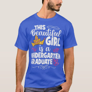 Camiseta Esta Menina É Um Jardim De Infância De Formandos