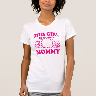 Camiseta Esta menina está indo ser uma mamãe Tanktops &