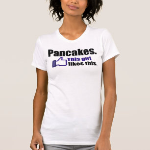 CAMISETA ESTA MENINA GOSTA DE PANQUECAS