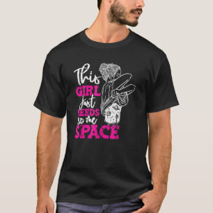 Camiseta Esta Menina Só Precisa De Um Astronomologista Espa
