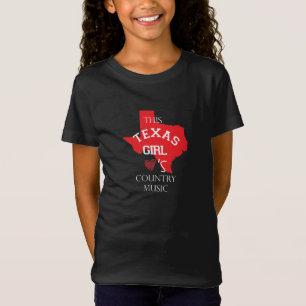 Camiseta Esta Menina - Texas Country Music Vibe T-Shirt