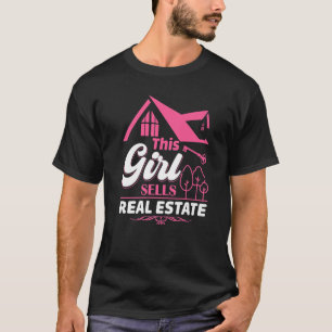 Camiseta Esta Menina Vende Imóveis Mulheres Imobiliárias