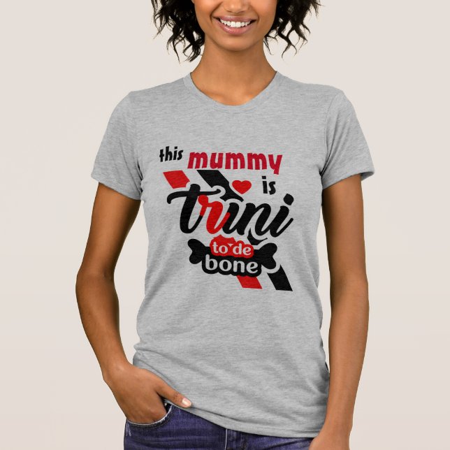 Camiseta Esta múmia é Trini até o osso (Frente)