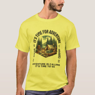 Camiseta Está na hora da aventura