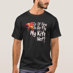 Camiseta Está Na Hora De Voar A Minha pipa E O Kit De Verão