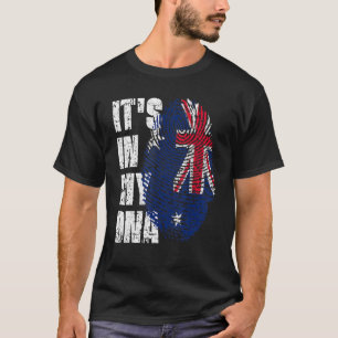 Camiseta Está na minha bandeira australiana do Dna Austráli