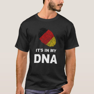 Camiseta Está na minha bandeira de Alemanha na Alemanha do 
