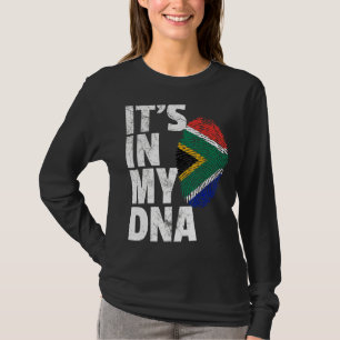 Camiseta Está na minha bandeira do Dna África do Sul
