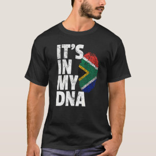 Camiseta Está na minha bandeira do Dna África do Sul