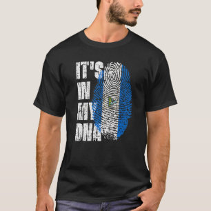 Camiseta Está na minha bandeira nicaraguense no Dna