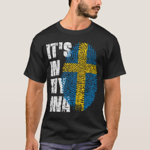 Camiseta Está na minha Suecia de DNA.